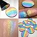 Rainbow Highlighter Blusher Eyeshadow Bronzer Iluminador Contour Shimmer Powder Palette Set