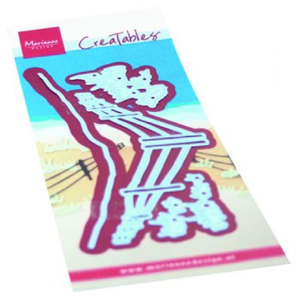 Marianne Design Creatables Sandy Away Embossing and Cutting Dies for Craft Projects, Pink, One Size