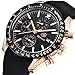 BENYAR Mens Watch Quartz Wrist Watches for Men Fashion Waterproof Casual Business Sports Silicone Chronograph Men Watch