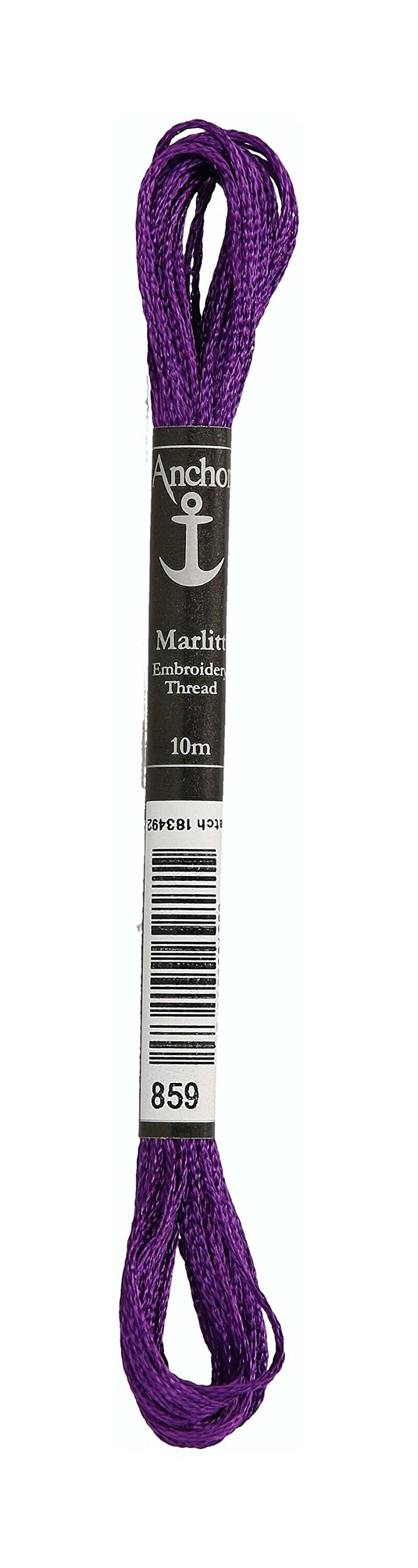 ANCHOR Marlitt Divisible Shiny Embroidery Thread, Running Length: 10M bischof Embroidery Threads