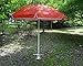 Jwxstore Beach Umbrella Sand Anchor, Heavy Duty Metal Beach Umbrella Holder-Stands-Sand Grass Auger, Sand Anchor, One Size Fits All, Safe Stand for Strong Winds