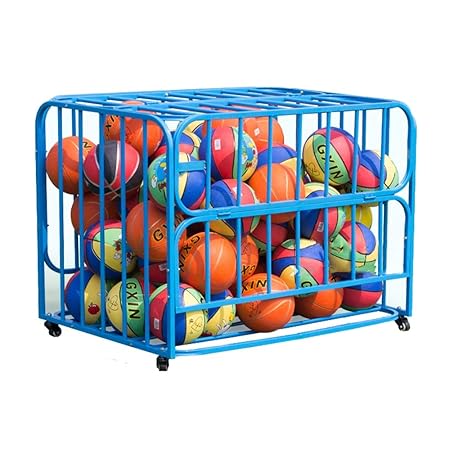 Mebeauty-sp Carro de Almacenamiento de Bolas Deportivas rodant ...