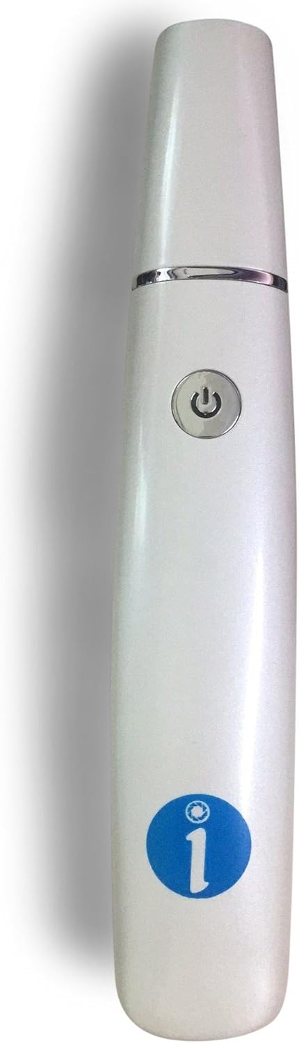 Ingeniosity Producs | Cordless Callus Remover for Weightlifting, Manual Labor etc. - for Callused, Ripped Hands - with LED Light, 360-Degree Head Rotation - Batteries NOT Included - White: Health & Personal Care