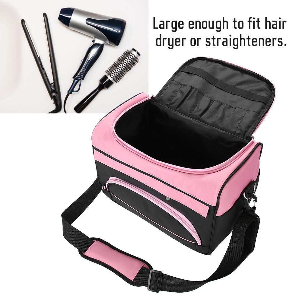Carrying Bag Large Capacity Pro Hairdressing Hair Equipment Salon Tool Carrying Bag Travel Storage Case Bag (1#) : Beauty