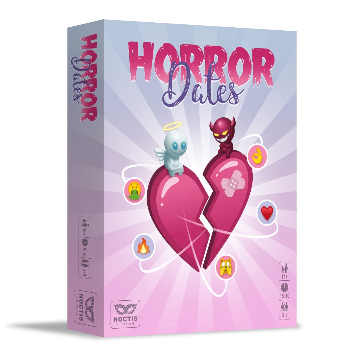 Horror Dates - Search the worst date for your friends - The party game for a fun game evening - Card game, for any occasion duty - JGA celebration - shared party - fun games as a gift