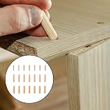Gunwon 21Pcs Wooden Dowel Pins 6mm 8mm 10mm 40mm Hardwood Dowels Set view 7