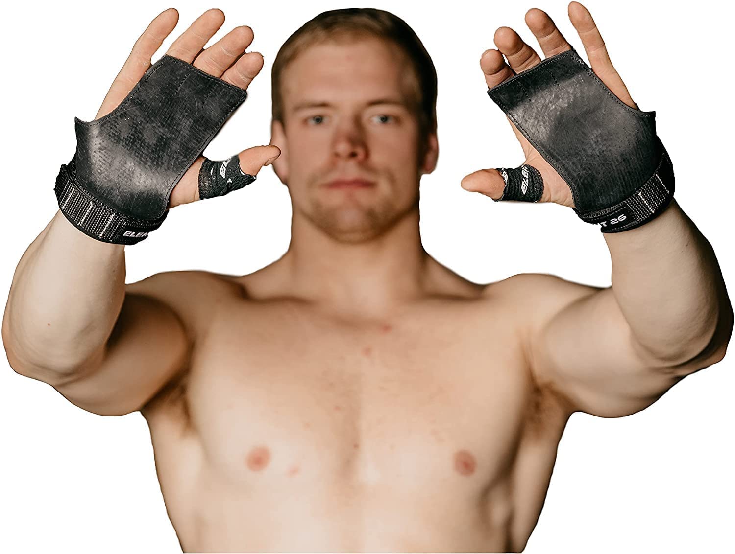 Element 26 IsoGrip Hand Grips for WODs, Gymnastics, Weight Lifting, and Cross Training - Gymnastics Grips for Men and Women - Cross Training Gloves - (Medium, IsoGrip with Loops)