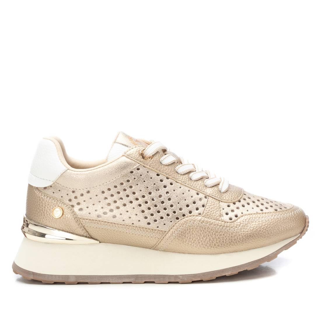 - Zapatilla Mujer Oro - Calzado Cómodo y Versátil - Moda Casual - Modelo 14377901 (Talla 38)