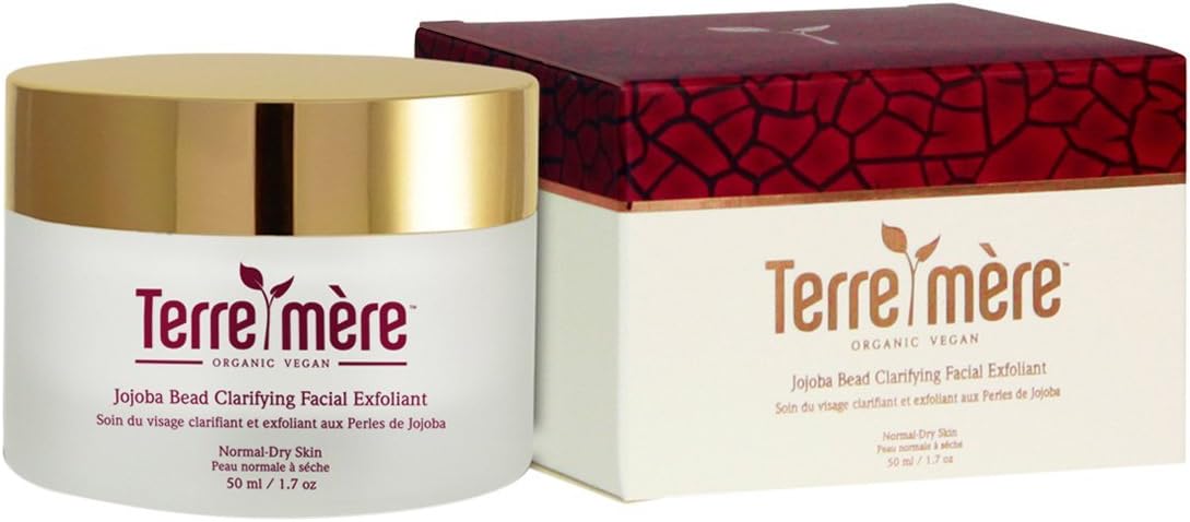 Terre Mere Cosmetics Facial Exfoliate, Jojoba Bead Clarifying