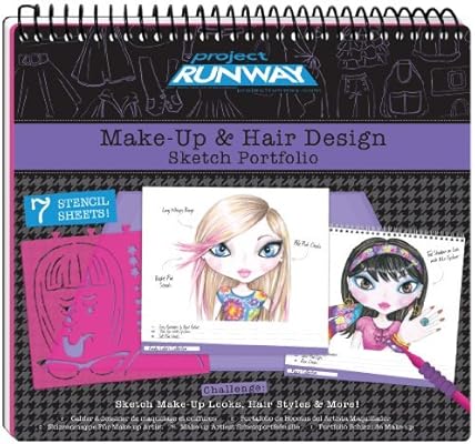 Project Runway Makeup And Hair Design Sketch Portfolio