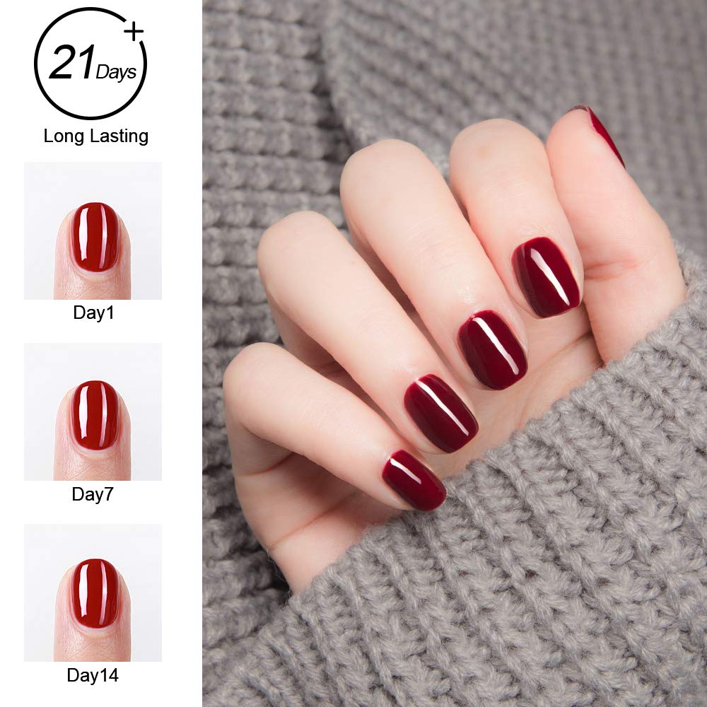 MAYCHAO No Wipe Top Coat and Base Coat Set, 7.3ml 2 Bottles Shine Finish and Long Lasting, Soak Off UV LED Gel Nail Polish for Home DIY and Nail Salon : Beauty