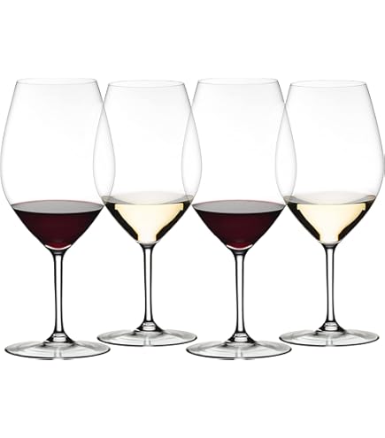 Amazon.com | Riedel 00 Collection 001 XL Red Wine Glass, Set of 4