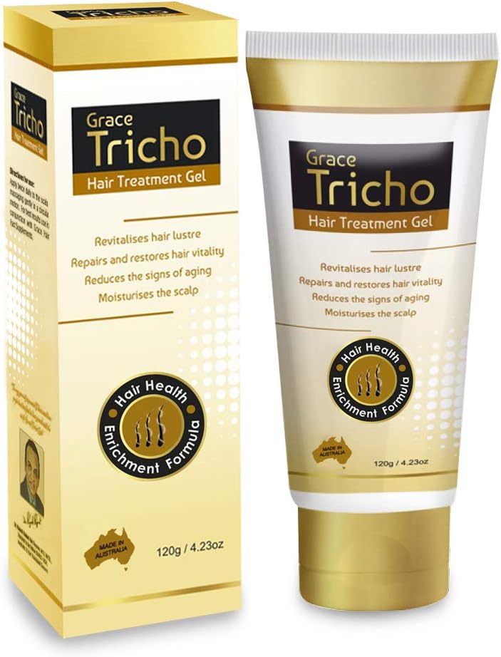 Grace Tricho Hair Treatment Gel (120g) - Instant Hair Health Rejuvenation & Restoration x1