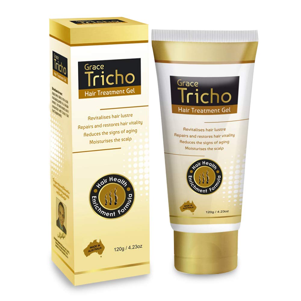 Grace Tricho Hair Treatment Gel (120g) - Instant Hair Health Rejuvenation & Restoration x1