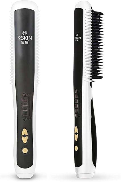 straightening comb in a jar