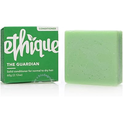 Ethique Eco-Friendly Hydrating Conditioner Bar for Normal-Dry Hair, Guardian - Sustainable Natural Conditioner, Plastic Free, pH Balanced, Vegan, Plant Based, 100% Compostable &amp; Zero Waste, 2.12oz