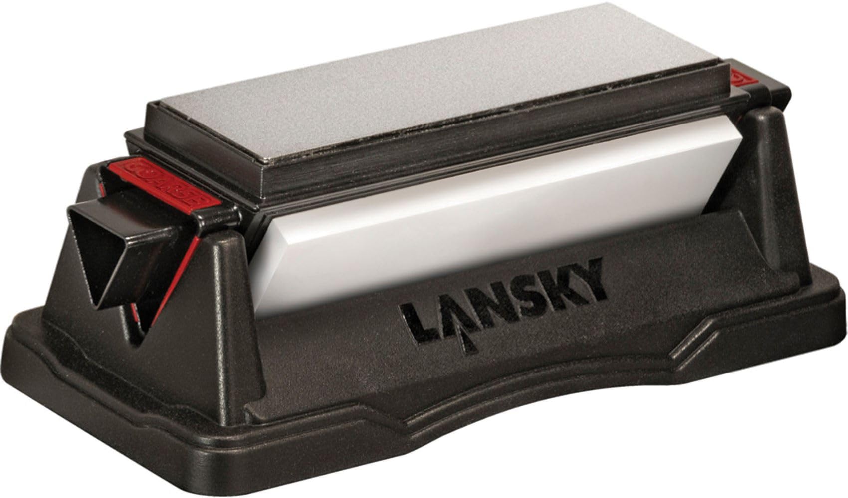 Lansky Sharpeners Tri Stone Bench Stone - Black