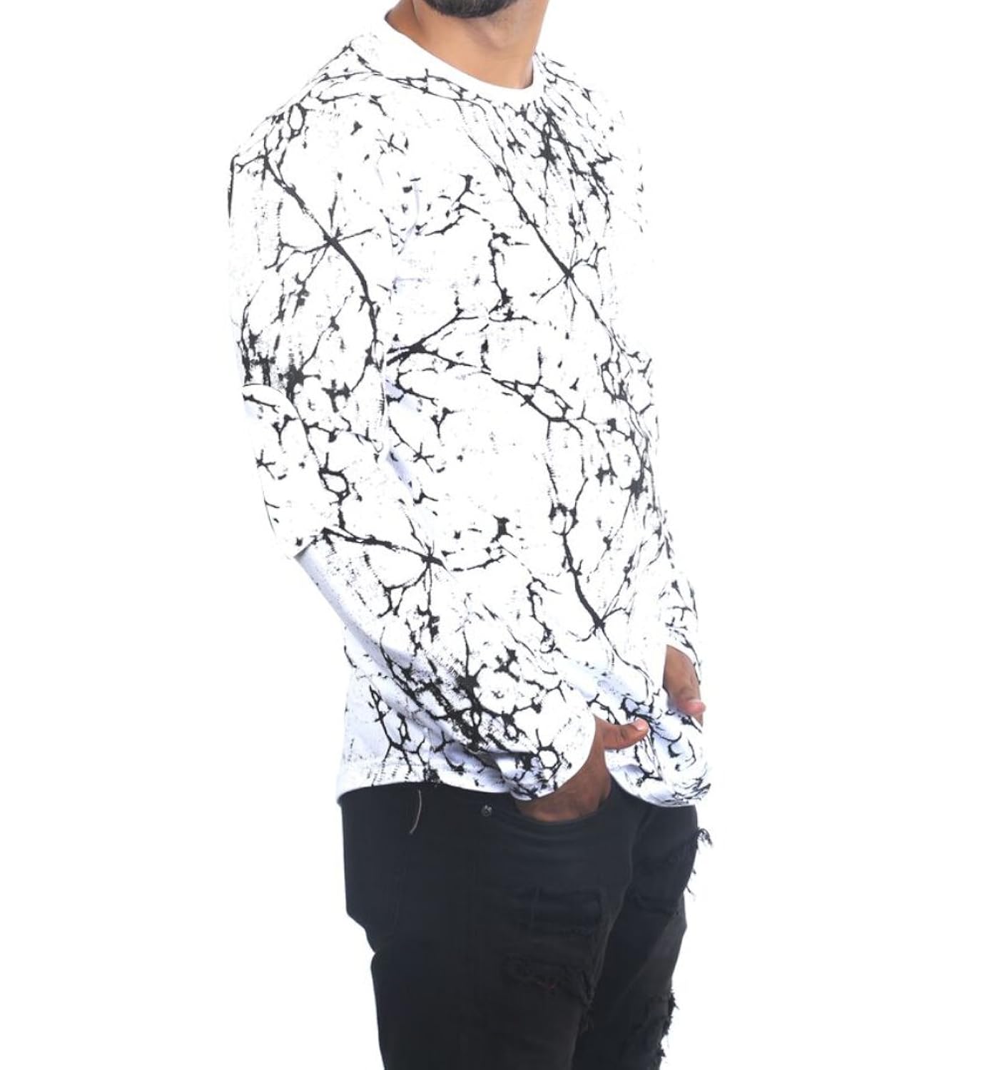 roden men's printed full sleeves tshirt