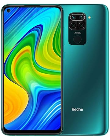 Redmi Note 9 Smartphone- RAM 4GB ROM 128GB 6.53 ”FHD + DotDisplay 48MP Quad Camera Hotshot 3.5mm Headphone Jack 5020 mAh NFC Verde