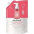 Method Naturally Derived Foaming Hand Soap Refill, Pink, Grapefruit, 28 Fl Oz