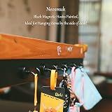 Neosmuk Black Magnetic Hooks Heavy Duty 4 Pack 45kg Extra Strong with Metal Hook view 6