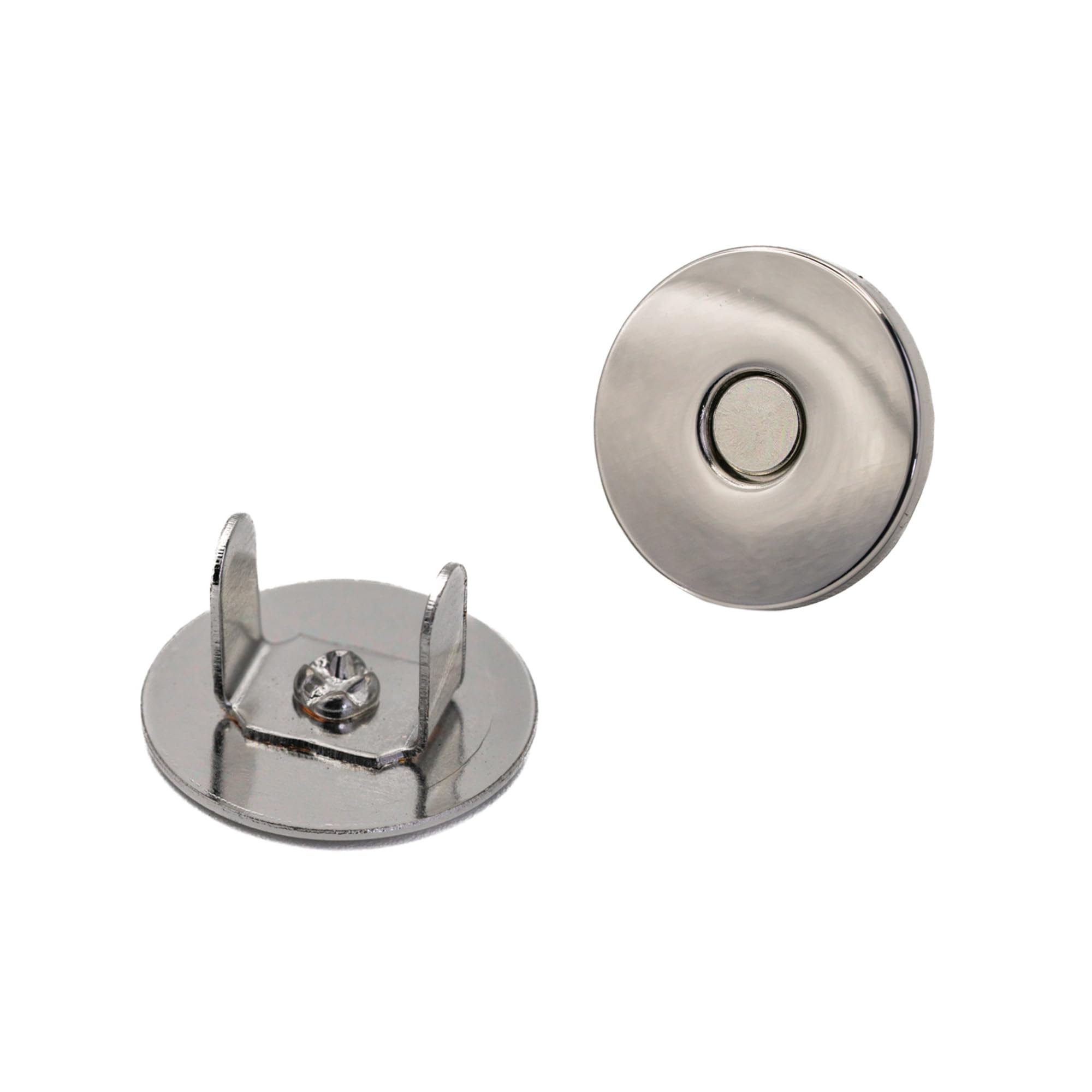 Magnetic Handbag Closure Clasp for Crafts, Textiles, Clothes, Bags and Handbags - Pack of 20