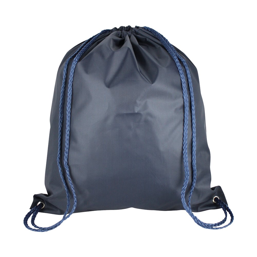 eBuyGB Pack of 5 Drawstring Rucksack Gym Bag Children's Backpack, 41 cm, 2.7 L, Navy — image 1