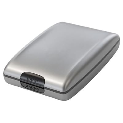 New Aluminum Credit Card Wallet - RFID Blocking Case - A200113