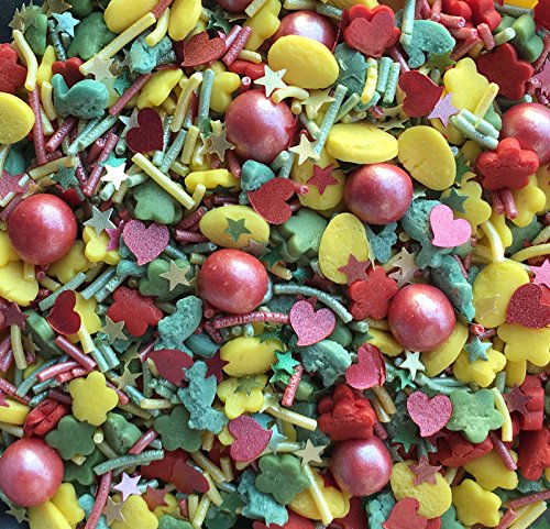 Easter Sprinkles Gluten GMO Nut Dairy Soy Free Cake Decoration (2 lbs)