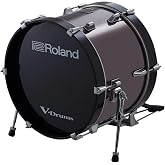Roland Electronic Drum Pad (KD-180) | 18-inch birch shell with air-damper mechanics and kick trigger for V-Drums, hybrid setups and double pedal use