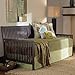 Mission Complete Wood Daybed with Link Spring and Trundle Bed Pop-Up Frame, Espresso Finish, Twin
