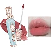 Flower Knows Strawberry Rococo Cloud Lip Cream,Long Lasting Rosy Coral Matte Lipstick,Hydrating Lip Stain,Transfer & Smudge Proof Velvet Liquid Lipstick for Girls&Women,0.12 Fl Oz(S02 Peachy Milk)