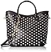 STONE COLD FOX TOTE Convertible Top Handle Bag, BLACK, One Size