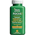 Health Logics Focus! - Brain Supplement for Memory, Clarity, Concentration with Choline, Ginkgo Biloba, Alpha GPC, Phosphatidylserine, Bacopa Monnieri l 60 Capsules l Non-GMO