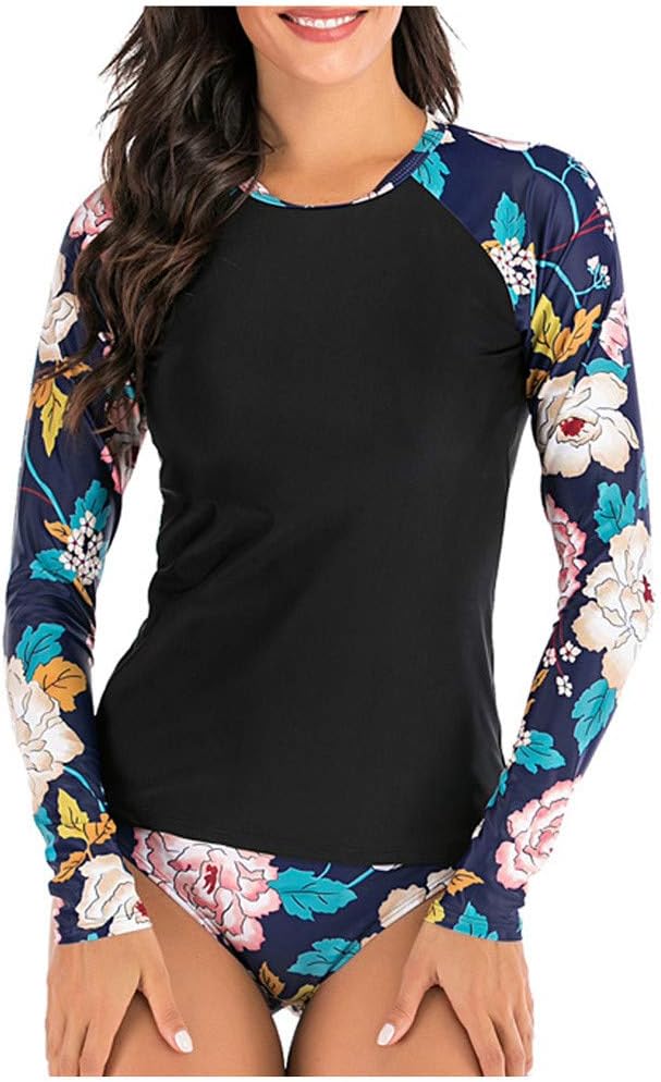 women's two piece rash guard set