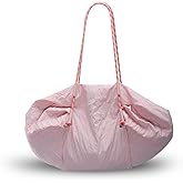 Puffy Crossbody Shoulder Bag, Travel Duffel Bag, Large Weekender Overnight Bags for Women Girl
