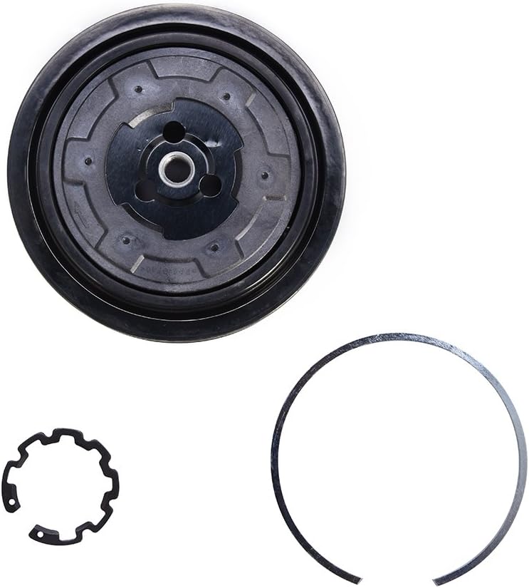 Facaimo 7SEU17C AC Compressor Clutch Assembly AC Clutch Fits For for Mercedes Models 7SEU17C with 6 GROOVE PULLEY