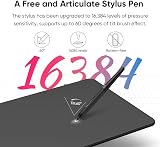 XPPen Deco 01 V3 Drawing Tablet 10x6.25 inch 8 Shortcut Keys 16K Pen view 2