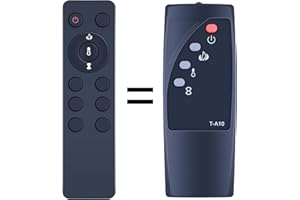 WDZP Replacement Remote for Duraflame lnfrared Electric Fireplace Stove Twin Star DF1-5010-01