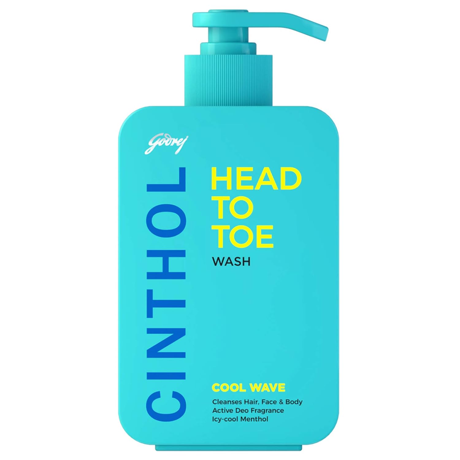 Buy Cinthol Head to Toe, 3in1 Wash (Shampoo, Face and Body) for Men
