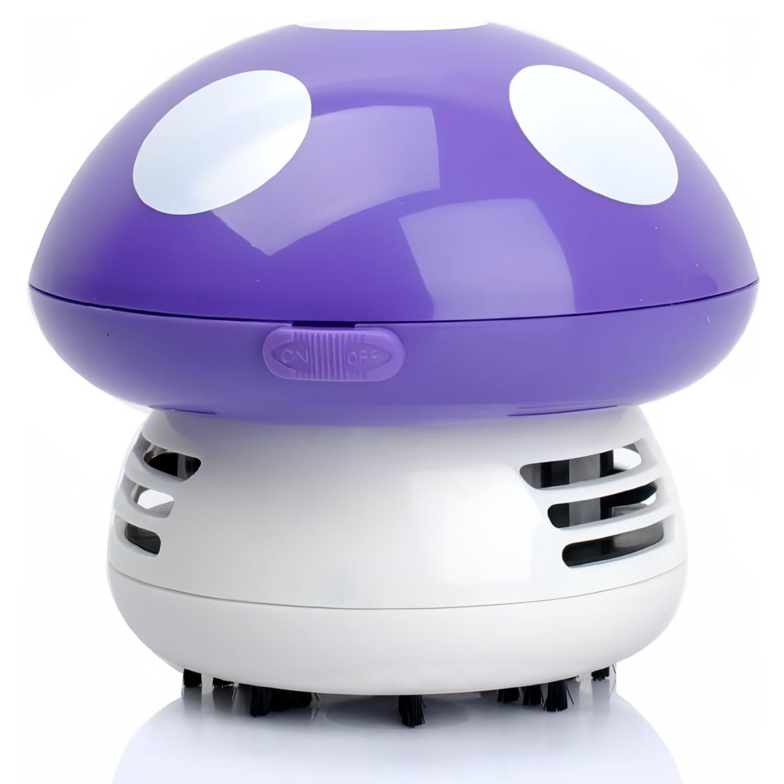 Gearmax® Mushroom Shaped New Portable Corner Desk Vacuum Cleaner Mini Cute Vacuum Cleaner Dust Sweeper