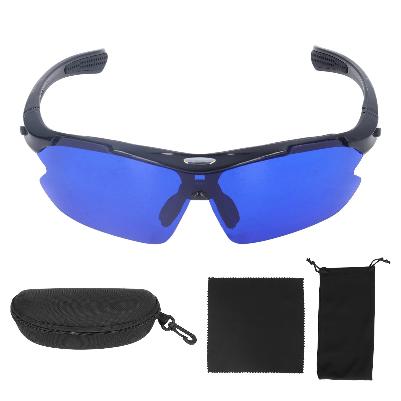 SPYMINNPOO Golf Ball Finder Glasses, Golf Sport Sunglasses Located Glasses with Blue Lens Great Gift for Golfer