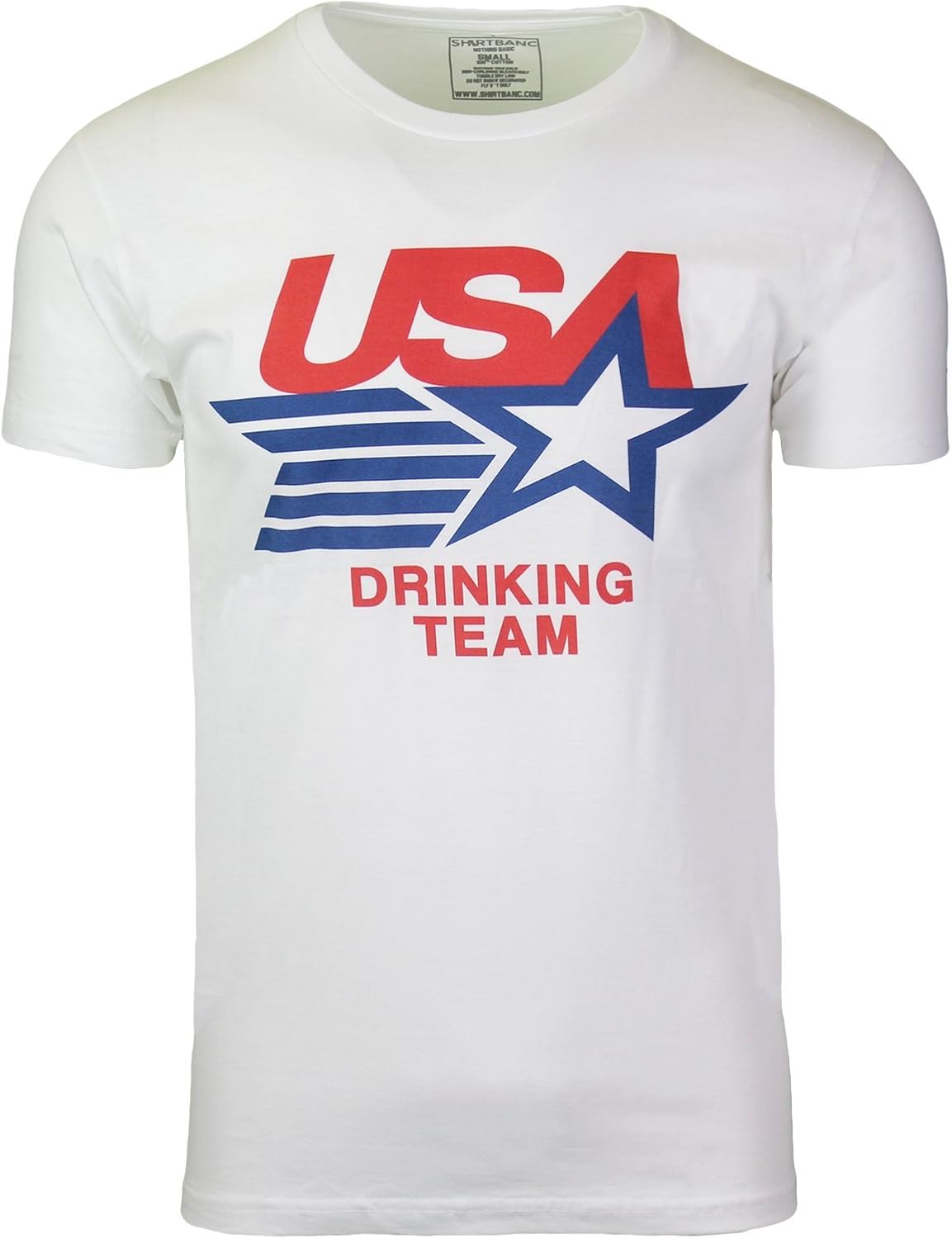 ShirtBANC USA Drinking Team Mens Shirts Clothing