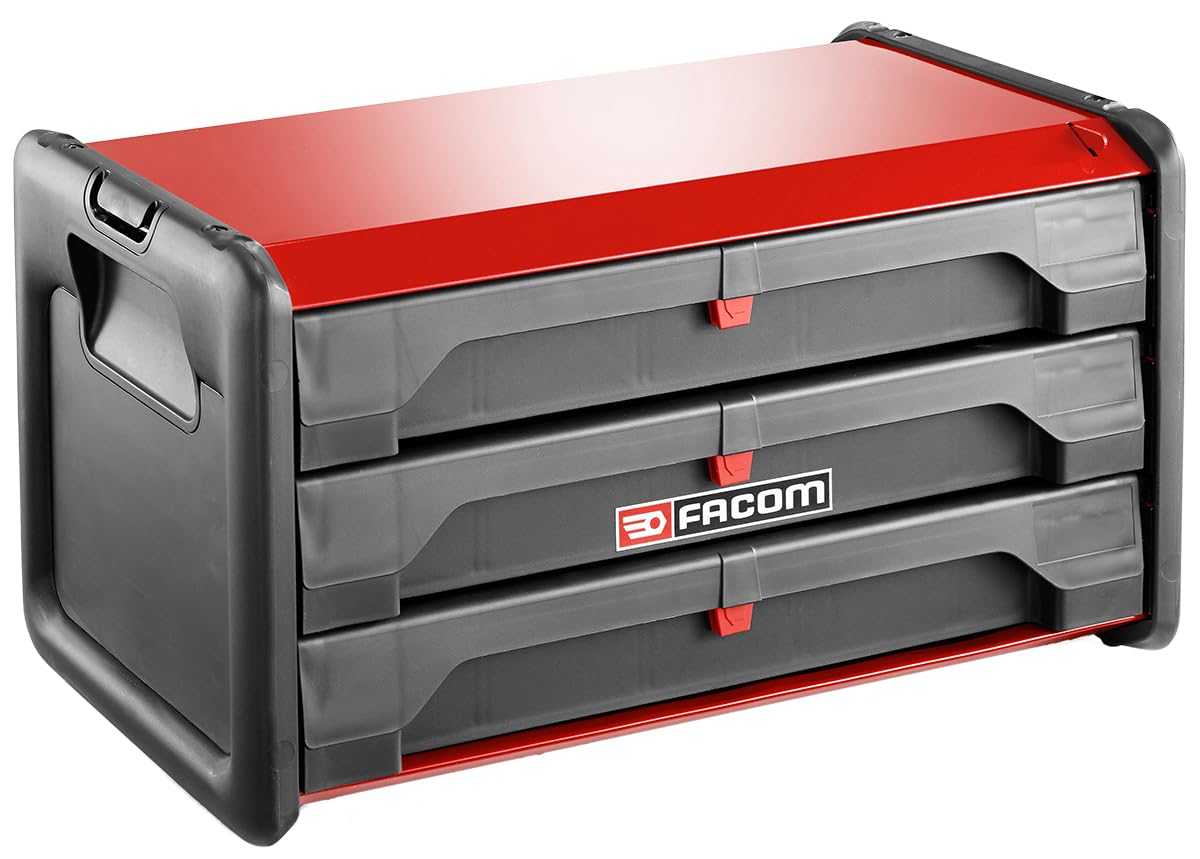 Facom BT.203 – Bi-Material Tool Box, 3 Drawers