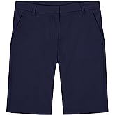 Izod Girls School Uniform Skinny Bermuda Twill Short