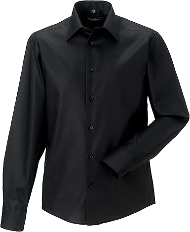 Russell Chemise A Manches Longues Sans Repassage Homme Amazon Fr Vetements Et Accessoires