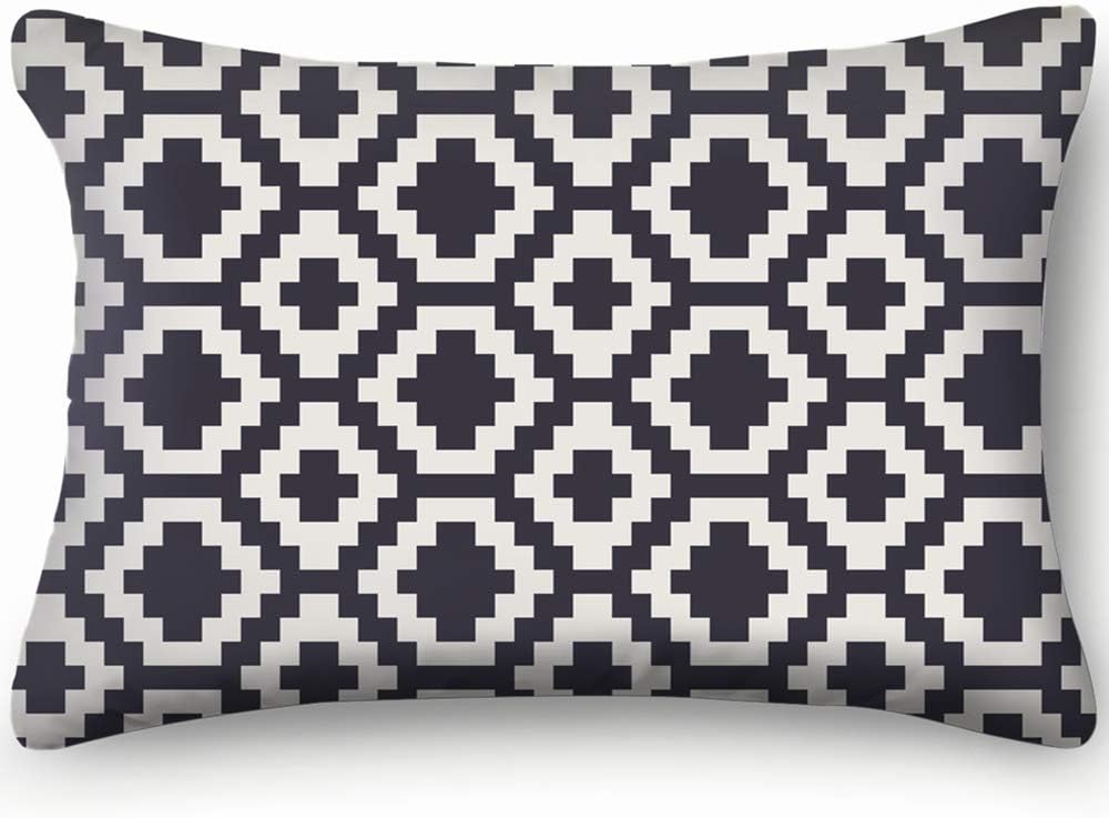 Geometric Abstract Abstract Home Decor Wedding Gift Engagement Present Housewarming Gift Cushion Cover 20x30 inch