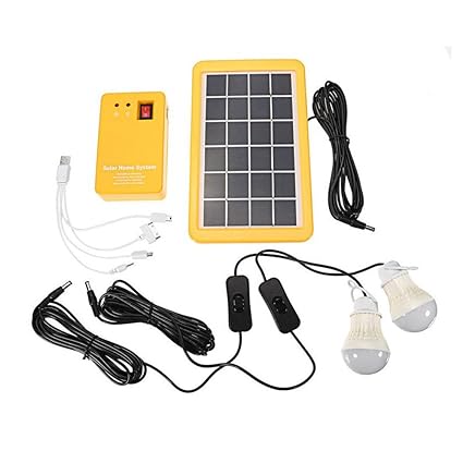 Amazoncom Ledmomo Solar Lighting System Outdoor Portable