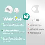 Welnove Gel Toe Separator Medium Toe Spacers Pack 12 Multi-Size view 6
