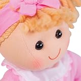 Bigjigs Kelly Rag Doll Medium 34cm Soft Clothing Swap Ragdoll Baby Toy view 2